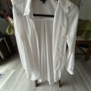 Express Elegant White Women's Blouse XS